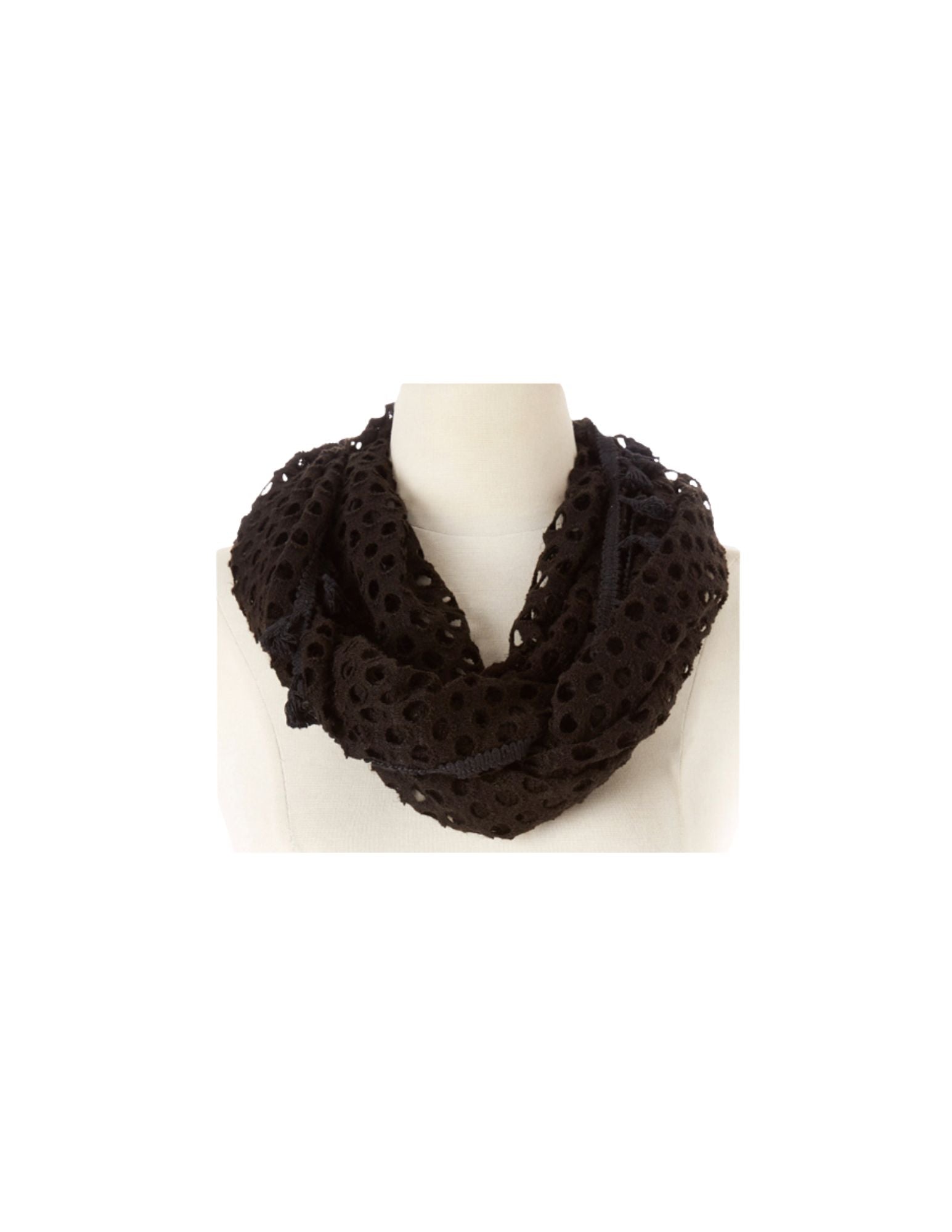 Infinity Scarf With Tassel (Assorted)