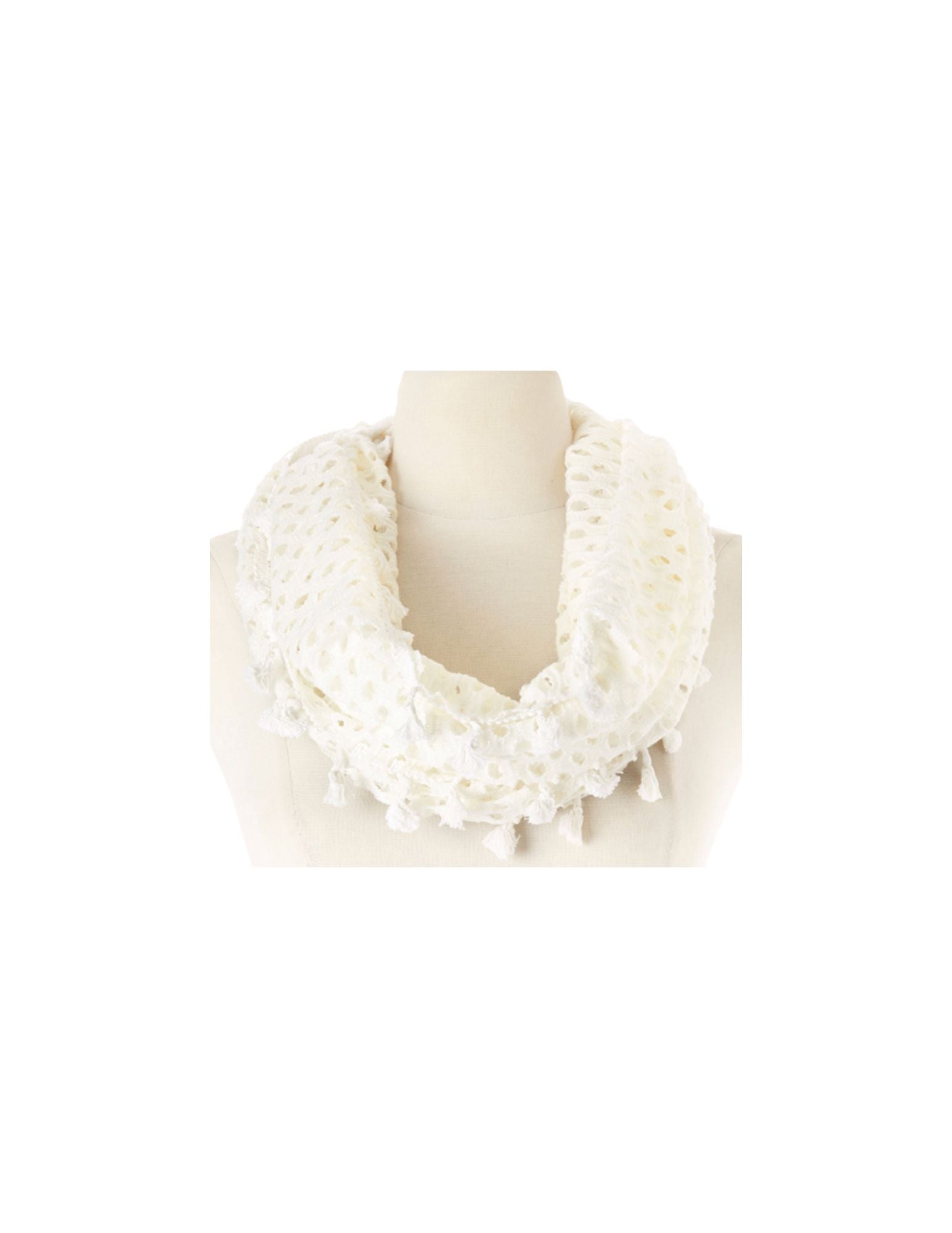 Infinity Scarf With Tassel (Assorted)