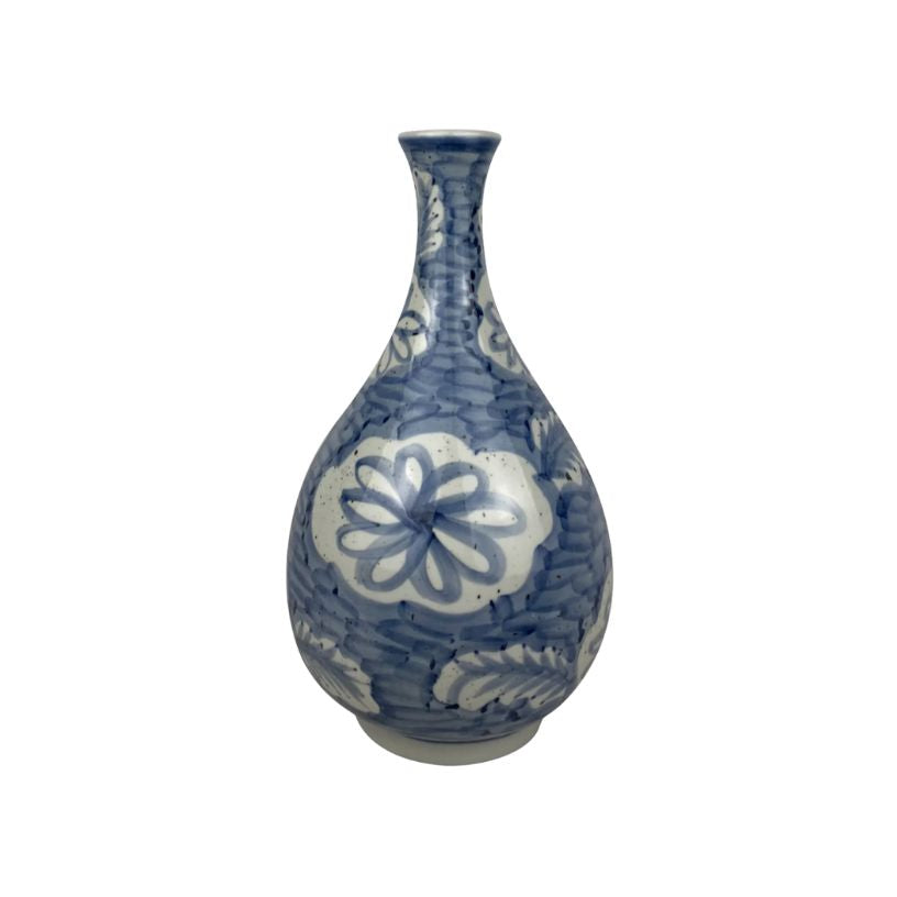 Hand Painted Folk Vase