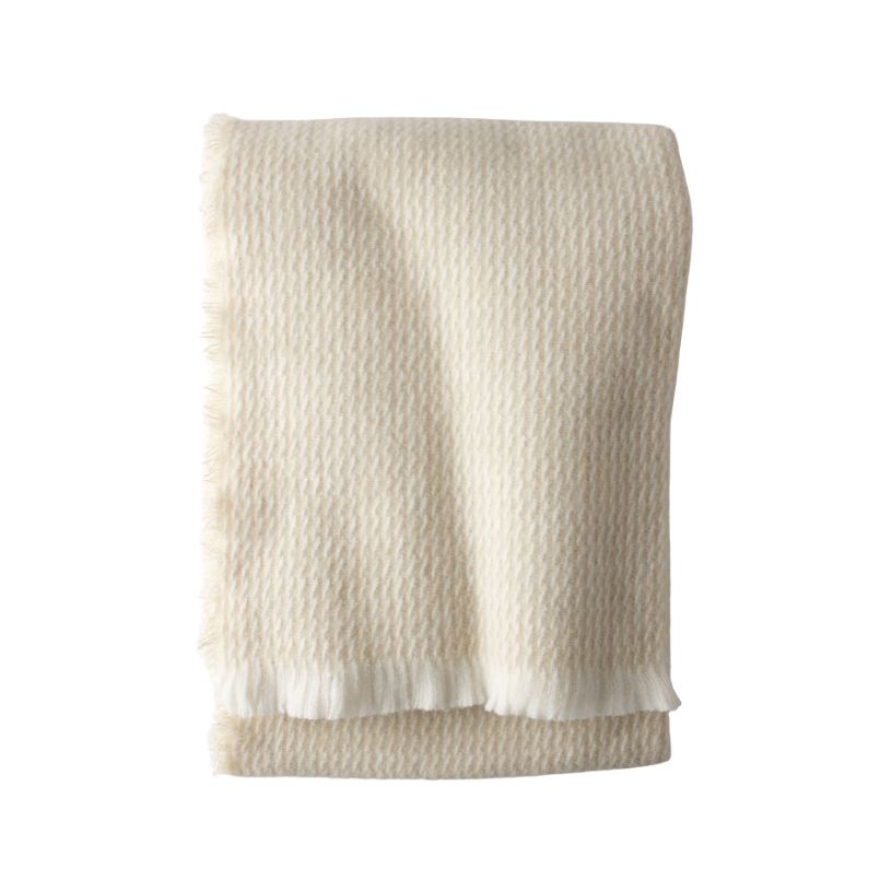 Pattern Throw with Four Sided Fringe- Available in 2 Colors