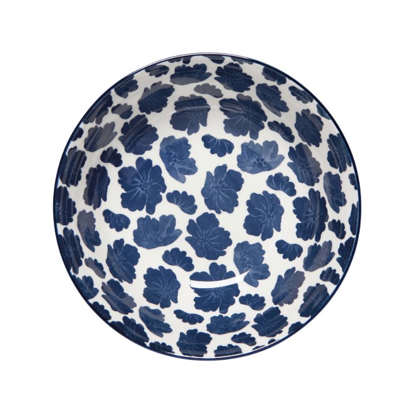 Blue Imperial Flori Bowl