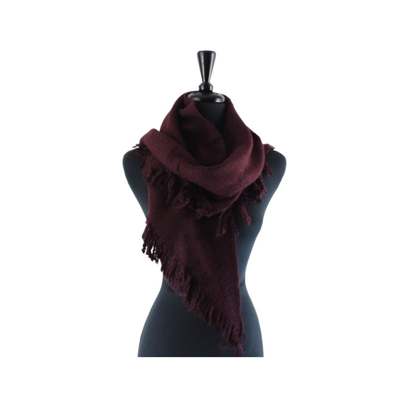 Wool Blend Triangle Wrap (Available in 4 Colors)