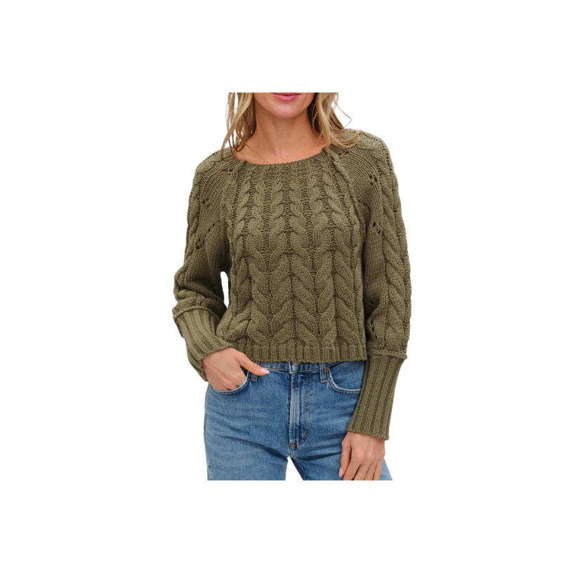 Olive Green Sweater