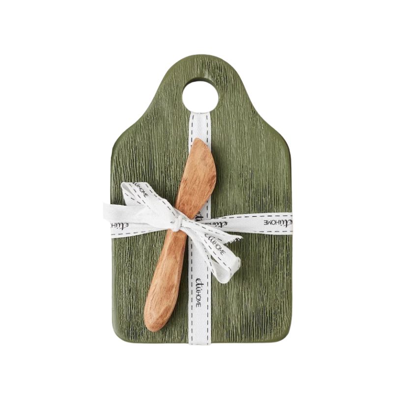 Petite Cheese Board with Spreader (3 Colors Available)