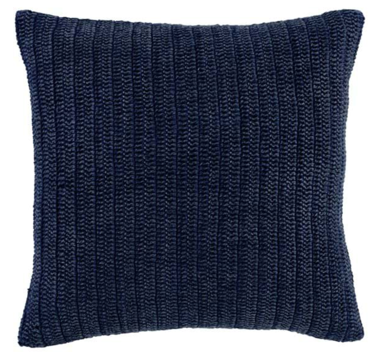 Hand Knit Textured Pillow 24 x 24