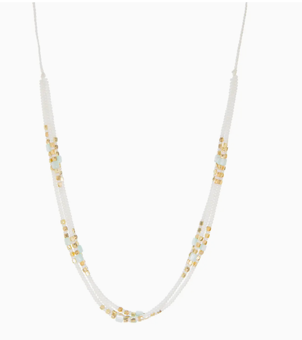 Bead Pull Necklace