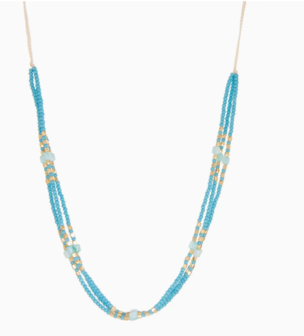 Bead Pull Necklace