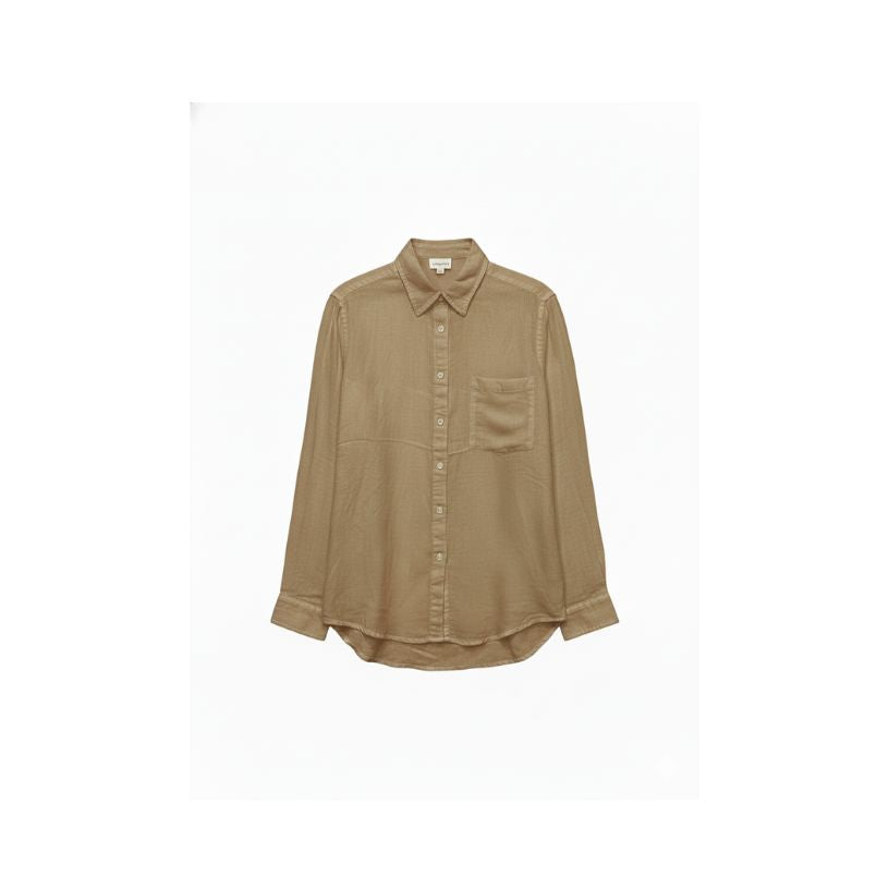 Cotton Button-Up Shirt