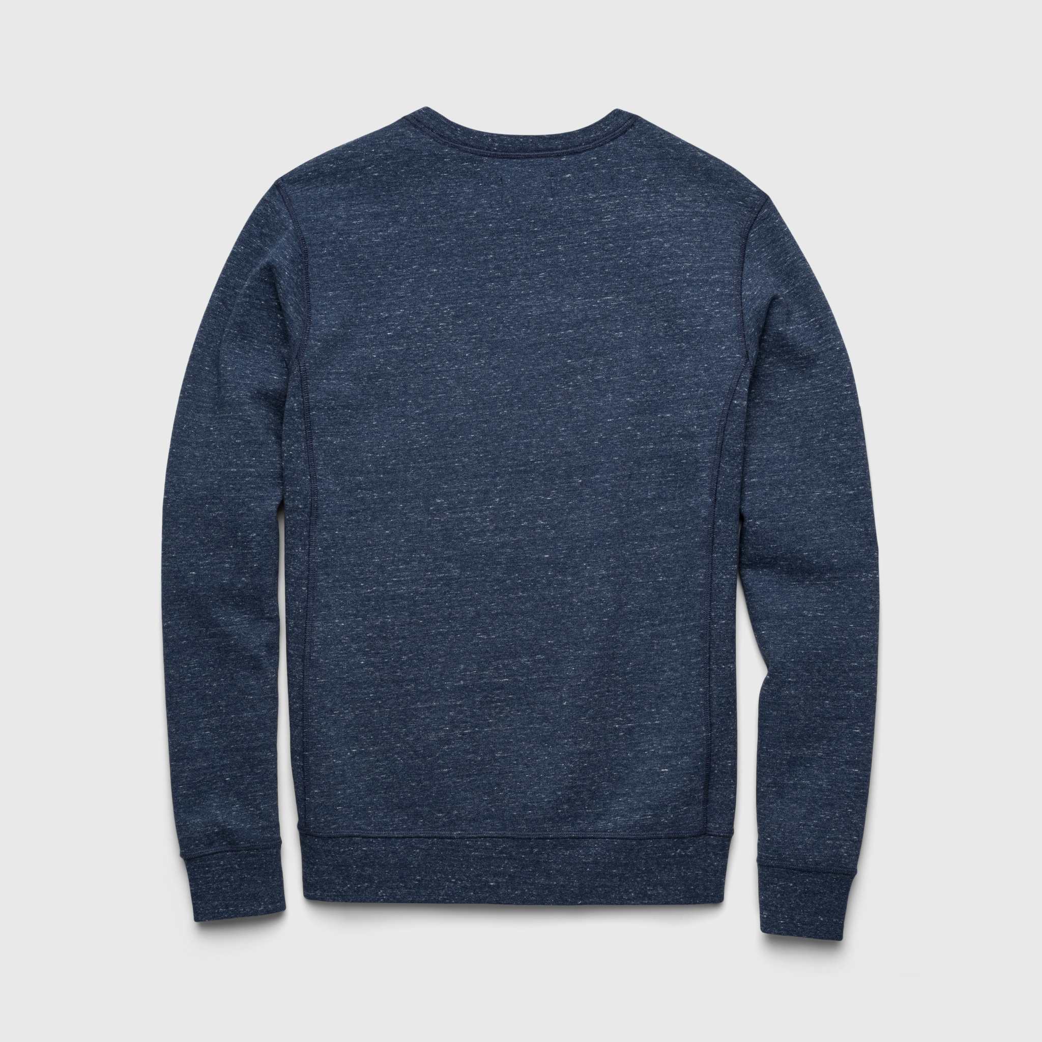 Butch Melange Crewneck - Navy