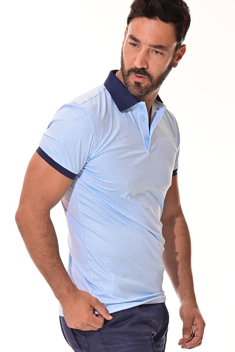 Men's S/S Polo Performance Cool Feel 4 Way Stretch-A-MKT3317