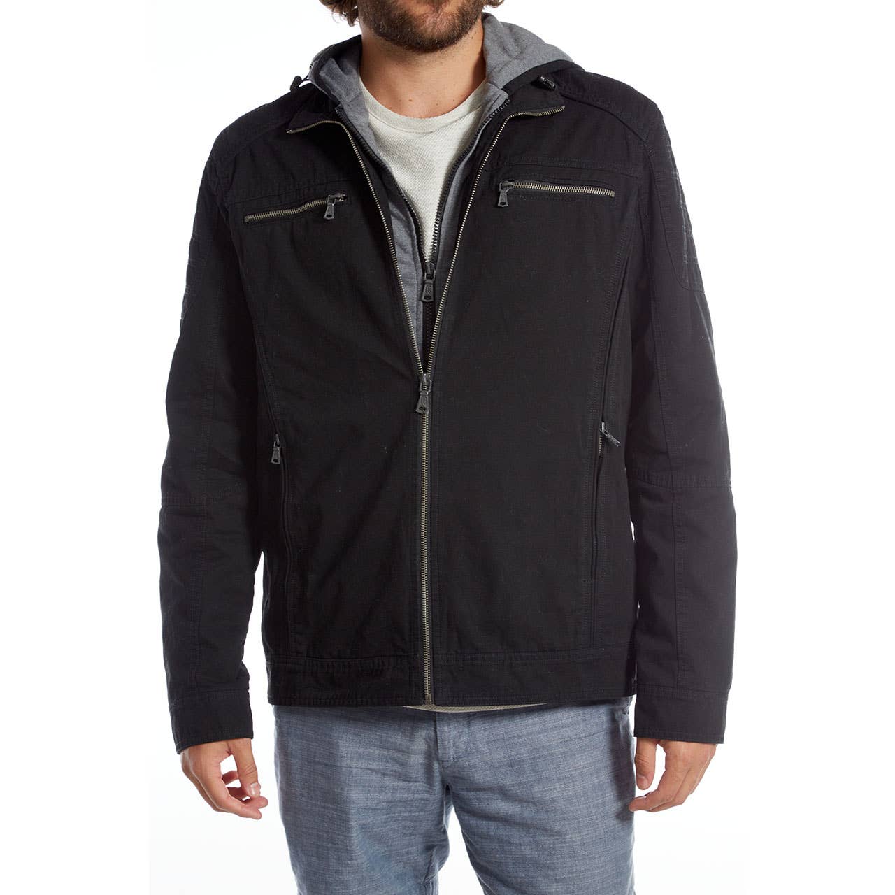 Kendrick Cotton Jacket - Black