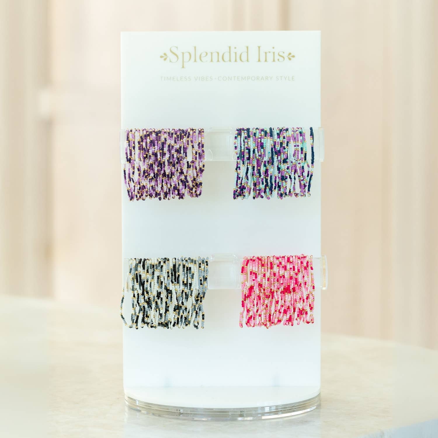 2mm Stretch Seed Bead Bracelets