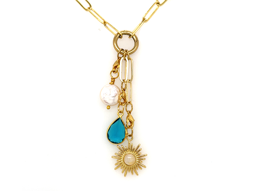 Eye Catching Teardrop | Opalite Quartz