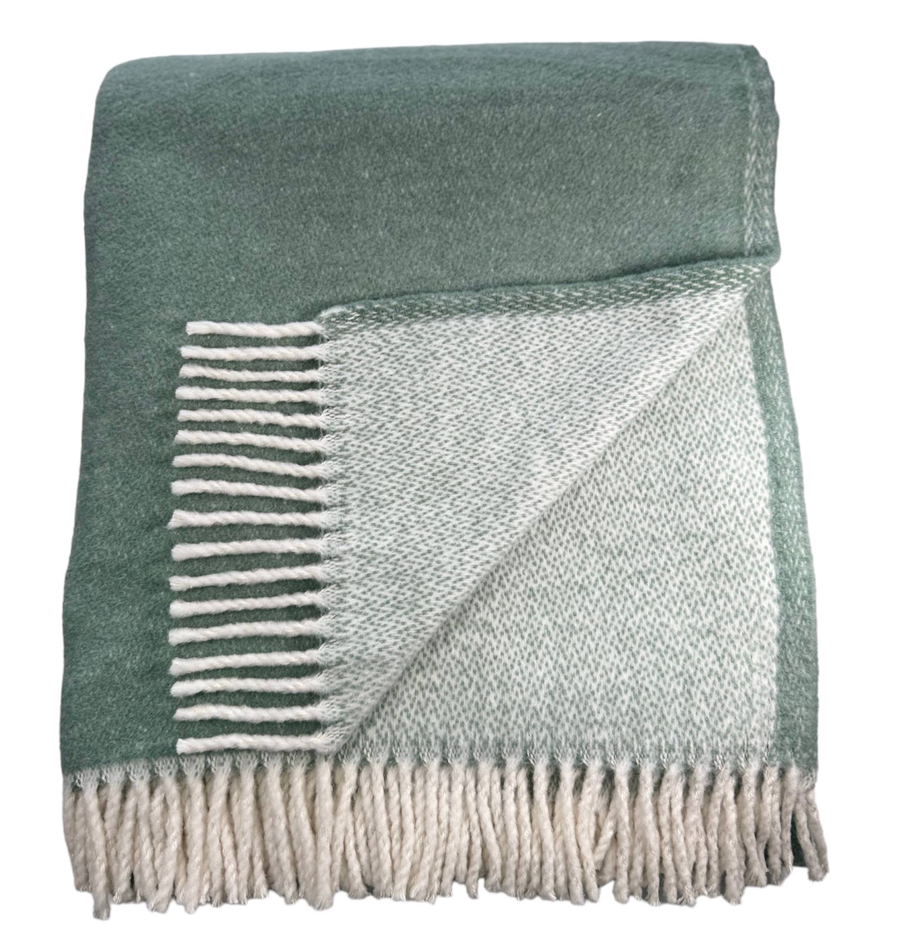Double Faced Solid Mini Chevron Throw - Available in 3 Colors