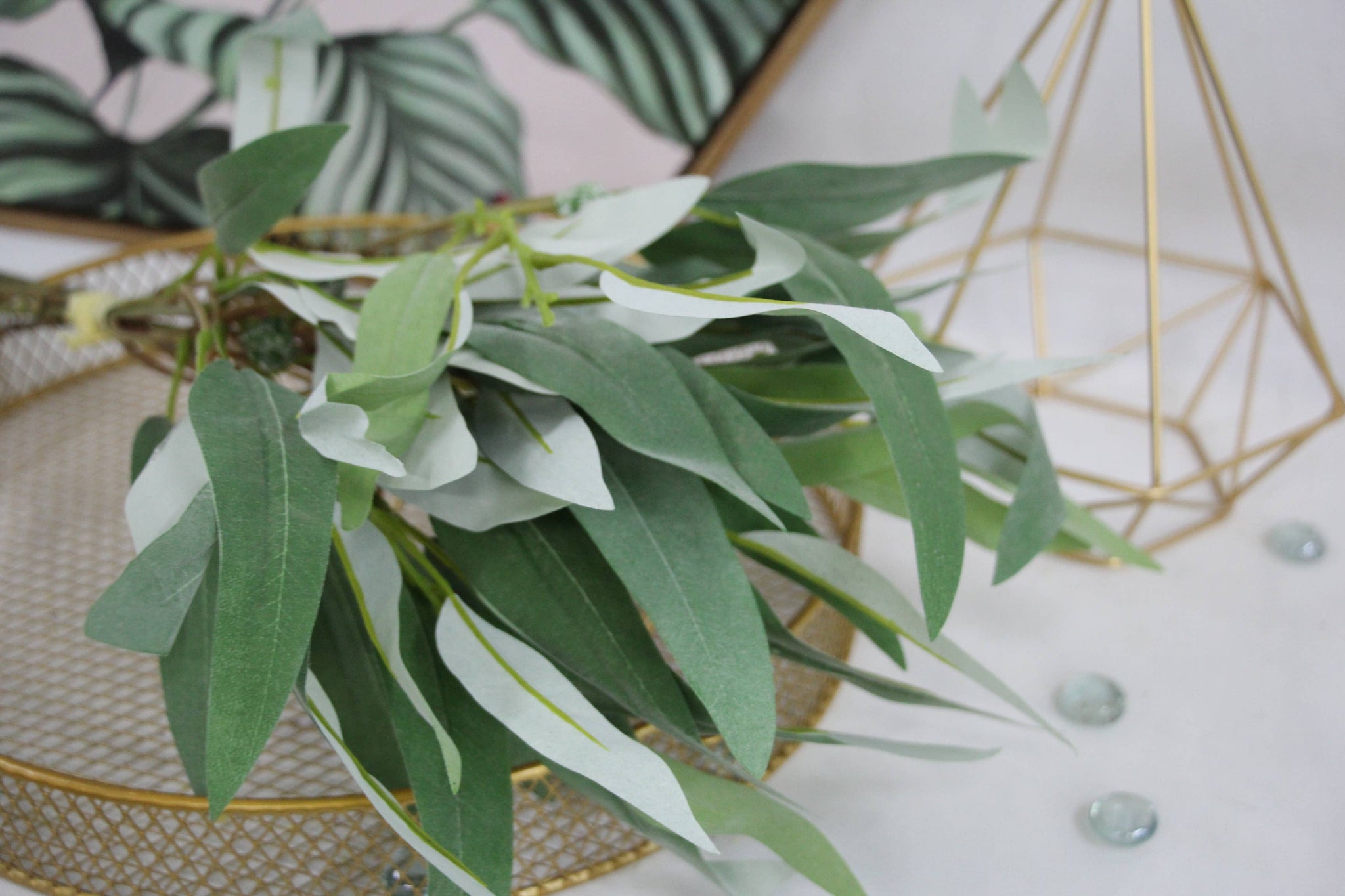 Willow leaf spray bundle grey green