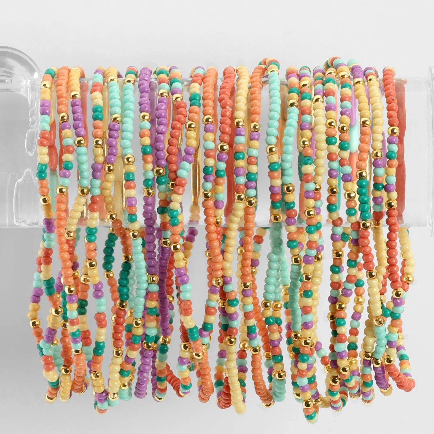 2mm Stretch Seed Bead Bracelets