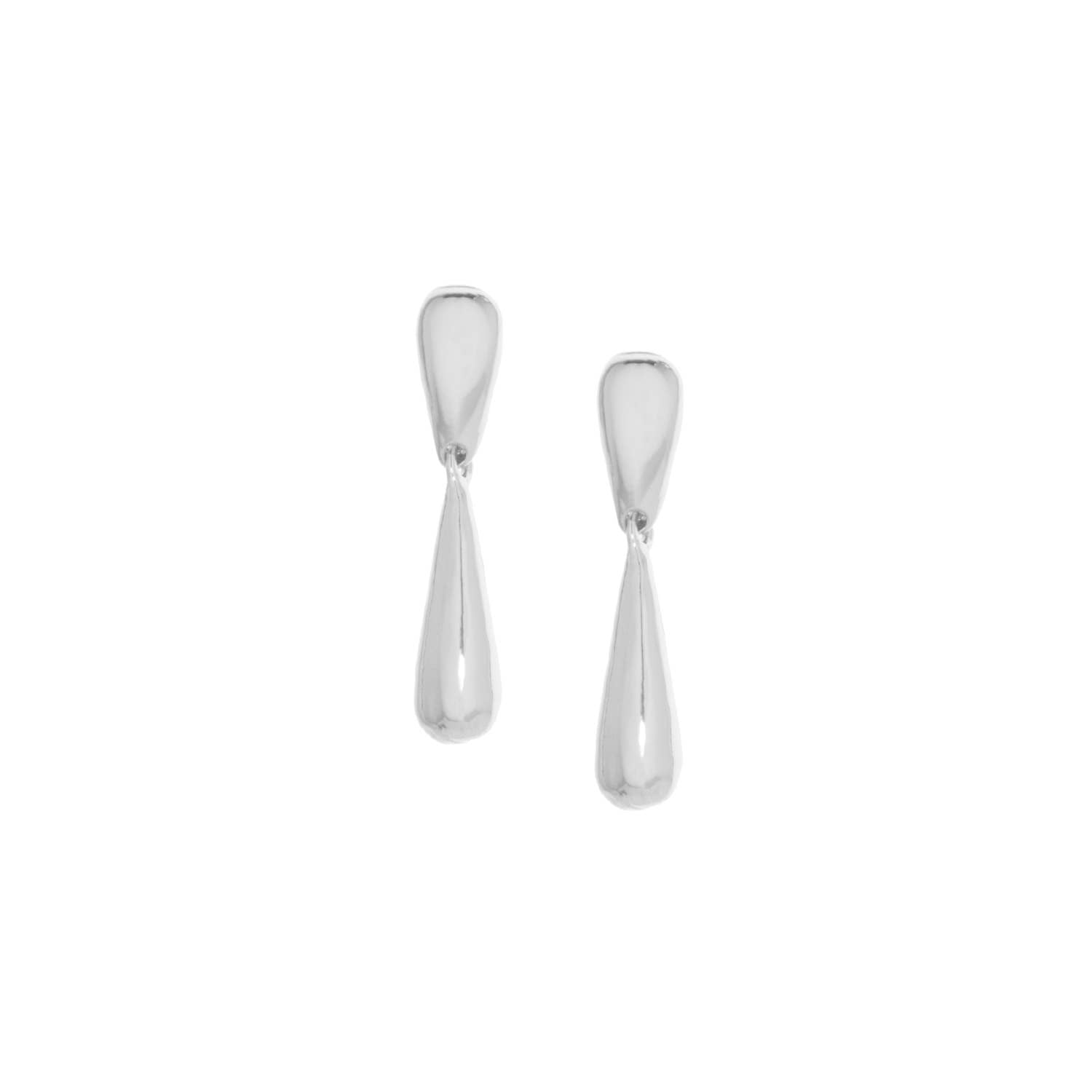 Elongated droplet earring