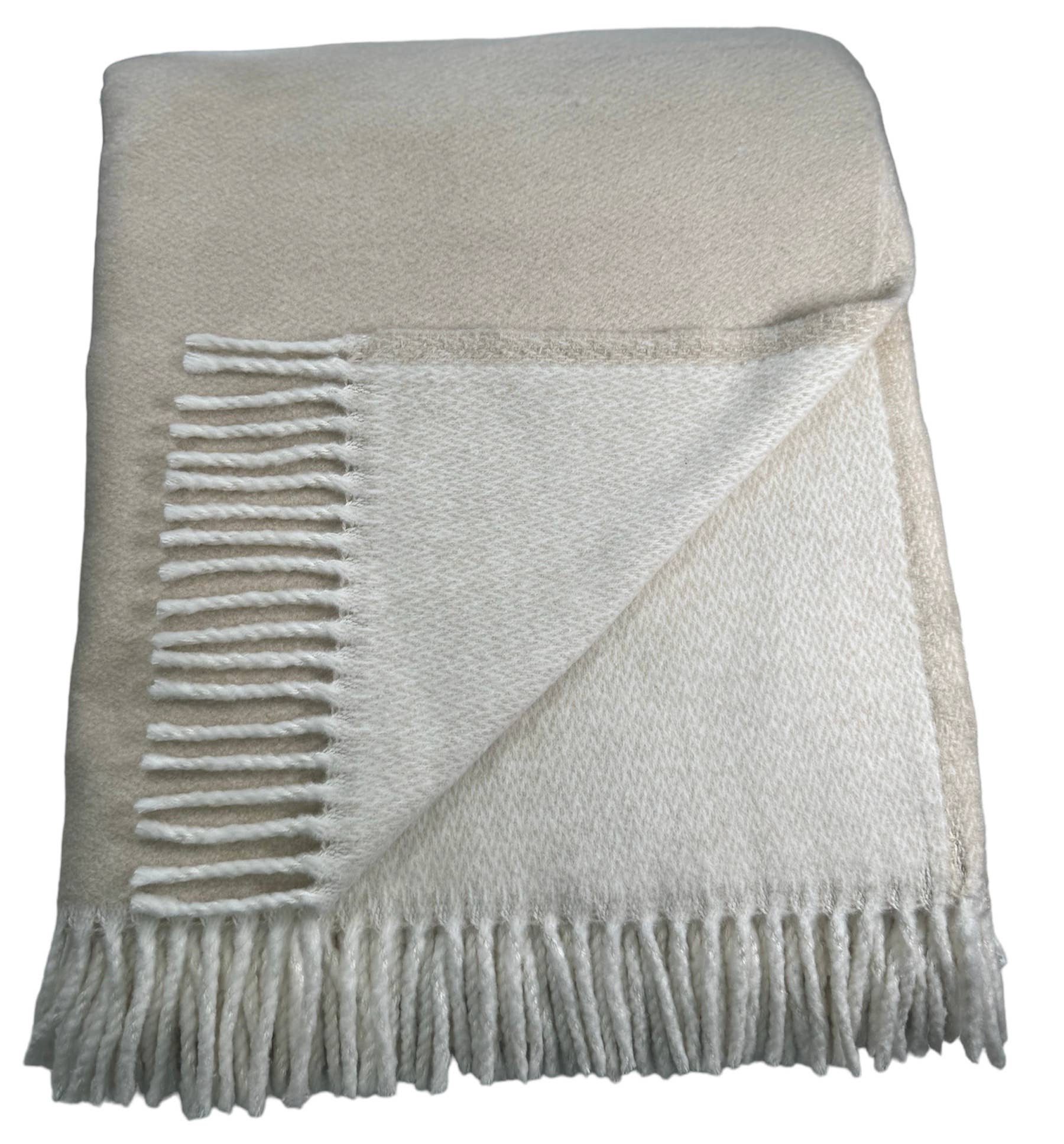 Double Faced Solid Mini Chevron Throw - Available in 3 Colors