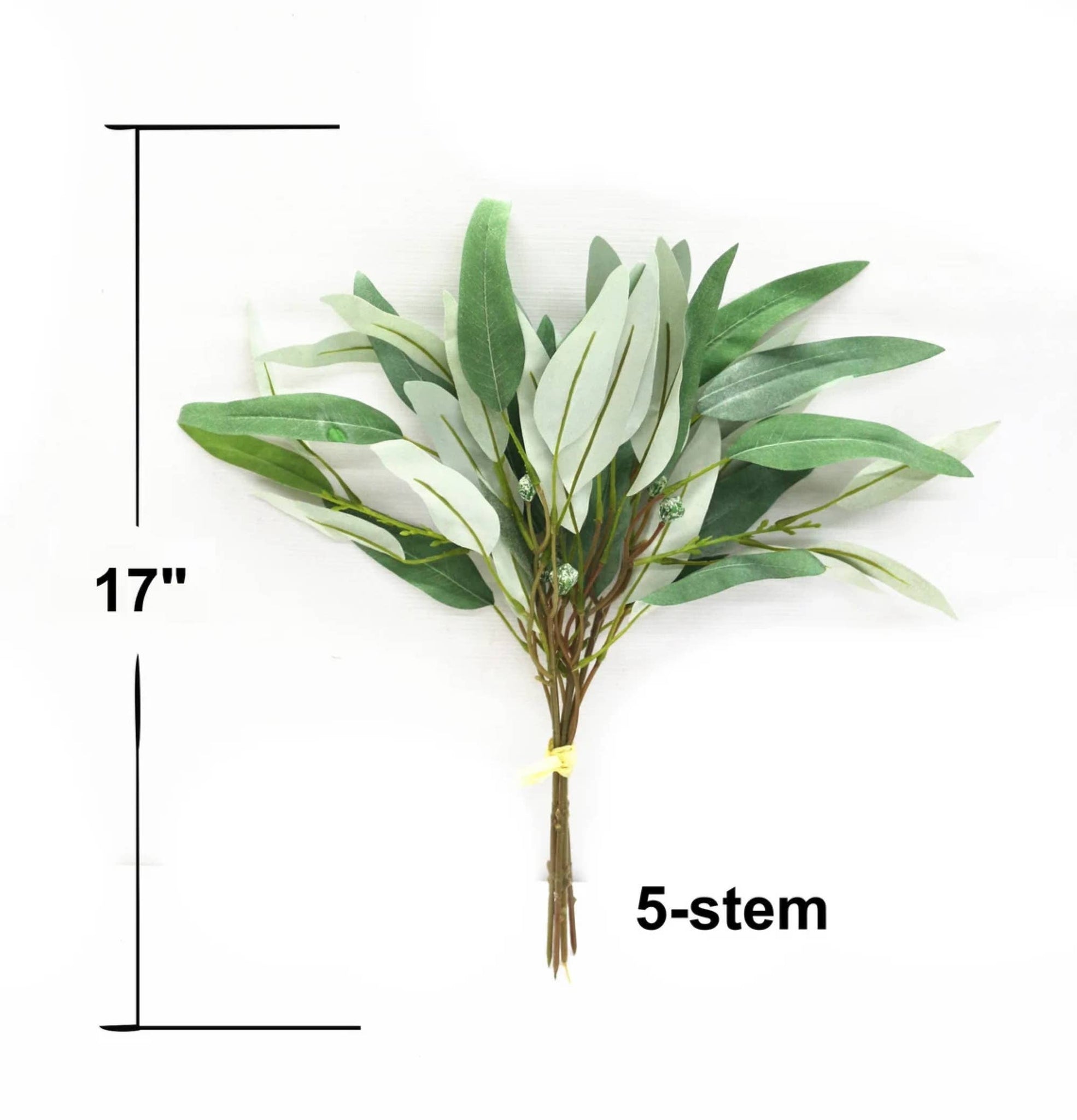Willow leaf spray bundle grey green