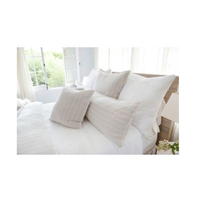 Pom Pom at Home Henley Oat Linen Pillow Set of two