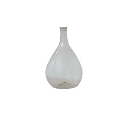 Glass Bottle Vase Short