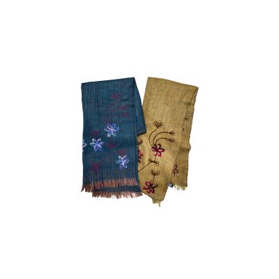 Handmade Oversized Silk Blend Scarf