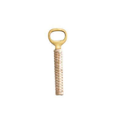 Bottle Opener with Bamboo Wrapped Handle