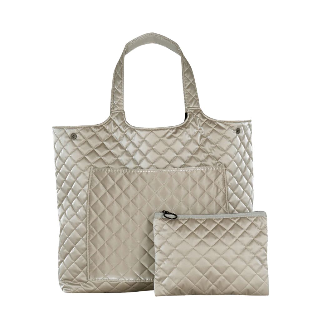 Quilted Puffer Tote