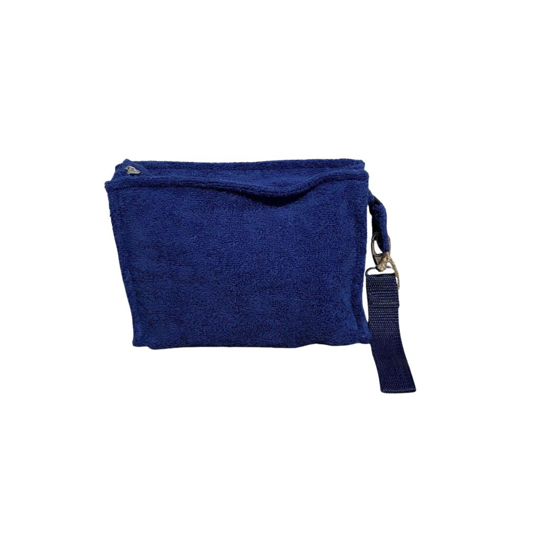 Terry Cloth Beach Pouch