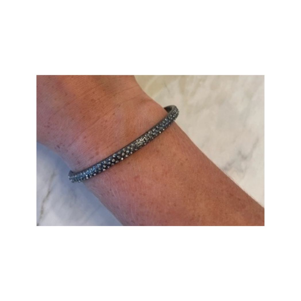 Dainty Black Adjustable Bracelet