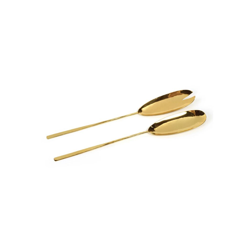 Polished Gold Server Set