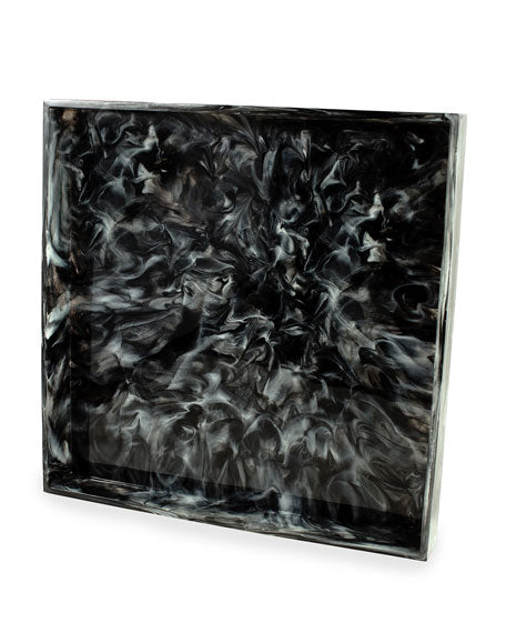 Black Square Tray